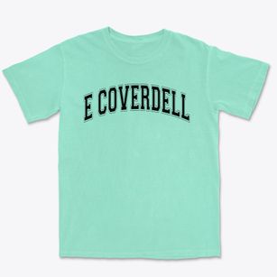 E Coverdell Elementary School Varsity Arch Premium Heavyweight T-shirt