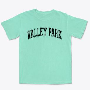 Valley Park Elementary School Varsity Arch Premium Heavyweight T-shirt