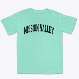 Mission Valley Christian Academy Varsity Arch Premium Heavyweight T-shirt