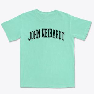 John Neihardt Elementary School Varsity Arch Premium Heavyweight T-shirt
