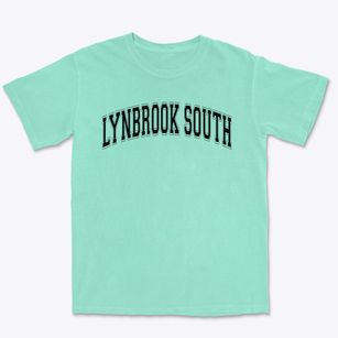 Lynbrook South Middle School Varsity Arch Premium Heavyweight T-shirt