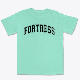 Fortress Christian Academy Varsity Arch Premium Heavyweight T-shirt