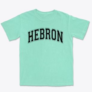 Hebron Sda Bilingual School Varsity Arch Premium Heavyweight T-shirt