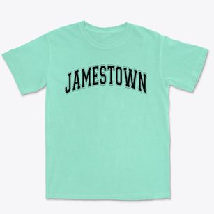 Jamestown Elementary School Varsity Arch Premium Heavyweight T-shirt