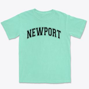Newport Elementary School Varsity Arch Premium Heavyweight T-shirt