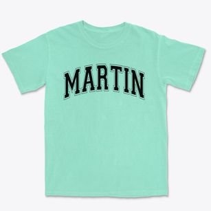 Martin Middle School Varsity Arch Premium Heavyweight T-shirt