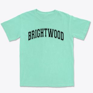 Brightwood Elementary School Varsity Arch Premium Heavyweight T-shirt