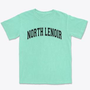 North Lenoir High School Varsity Arch Premium Heavyweight T-shirt