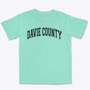Davie County High School Varsity Arch Premium Heavyweight T-shirt