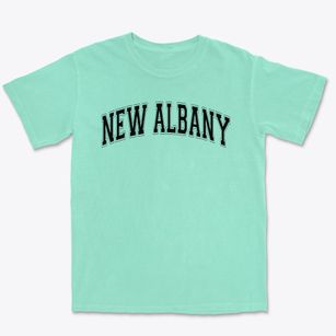 New Albany Intermediate School Varsity Arch Premium Heavyweight T-shirt