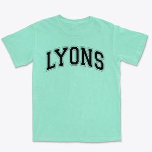 Lyons Elementary School Varsity Arch Premium Heavyweight T-shirt
