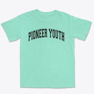 Pioneer Youth Corps Military Academy Varsity Arch Premium Heavyweight T-shirt