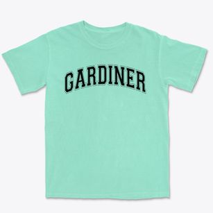 Gardiner Middle School Varsity Arch Premium Heavyweight T-shirt