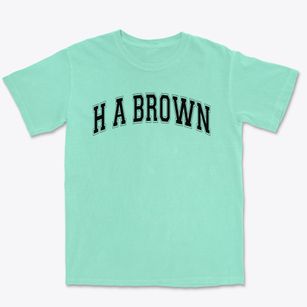 H A Brown Elementary School Varsity Arch Premium Heavyweight T-shirt