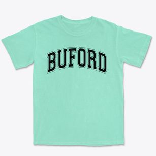 Buford High School Varsity Arch Premium Heavyweight T-shirt