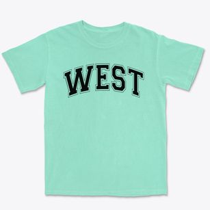 West High School Varsity Arch Premium Heavyweight T-shirt