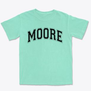 Moore Elementary School Varsity Arch Premium Heavyweight T-shirt