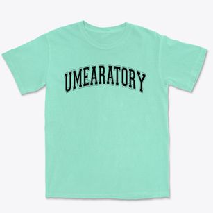 Ume Preparatory Academy Varsity Arch Premium Heavyweight T-shirt