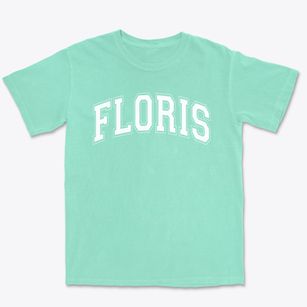 Floris Elementary School Varsity Arch Premium Heavyweight T-shirt