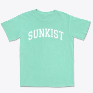 Sunkist Elementary School Varsity Arch Premium Heavyweight T-shirt
