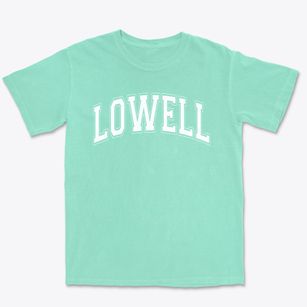Lowell Elementary School Varsity Arch Premium Heavyweight T-shirt