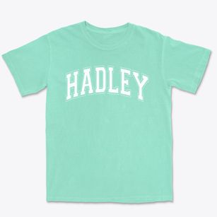 Hadley School Varsity Arch Premium Heavyweight T-shirt