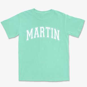 Martin College Prep School Varsity Arch Premium Heavyweight T-shirt