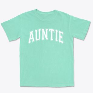 Auntie Mary Nicoli Elementary School Varsity Arch Premium Heavyweight T-shirt