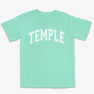 Temple Christian School Varsity Arch Premium Heavyweight T-shirt