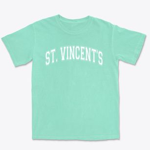 Saint Vincent's School Varsity Arch Premium Heavyweight T-shirt