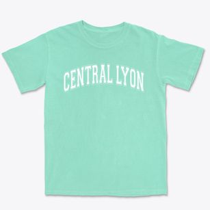 Central Lyon/george- Little Rock Varsity Arch Premium Heavyweight T-shirt