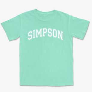 Franklin Simpson High School Varsity Arch Premium Heavyweight T-shirt