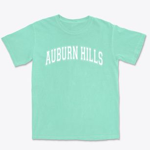 Auburn Hills Christian School Varsity Arch Premium Heavyweight T-shirt