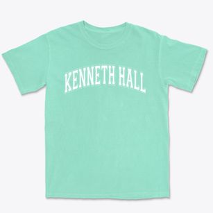 Kenneth Hall Elementary School Varsity Arch Premium Heavyweight T-shirt