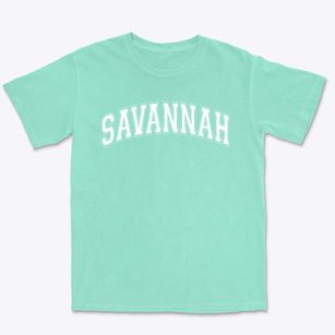 Savannah Middle School Varsity Arch Premium Heavyweight T-shirt