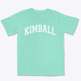 Kimball Elementary School Varsity Arch Premium Heavyweight T-shirt