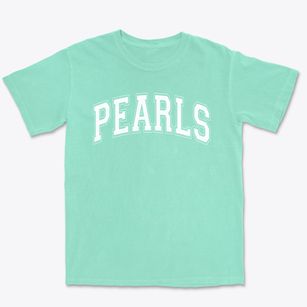 Pearls Hawthorne School Varsity Arch Premium Heavyweight T-shirt