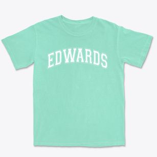 Edwards Junior High School Varsity Arch Premium Heavyweight T-shirt