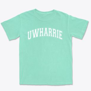 Uwharrie Charter Academy Varsity Arch Premium Heavyweight T-shirt