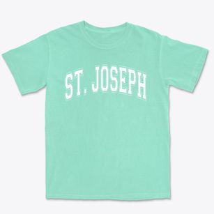 Saint Joseph School Varsity Arch Premium Heavyweight T-shirt