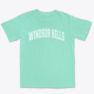 Windsor Hills Elementary School Varsity Arch Premium Heavyweight T-shirt