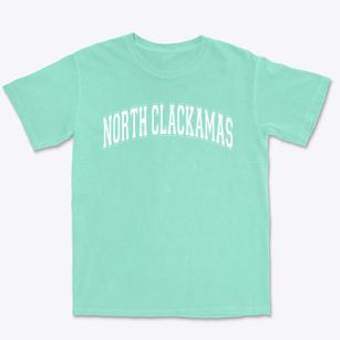 North Clackamas Christian School Varsity Arch Premium Heavyweight T-shirt