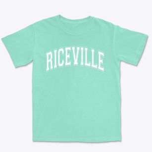Riceville Elementary School Varsity Arch Premium Heavyweight T-shirt