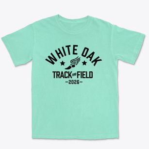 White Oak High School Track and Field Premium Heavyweight T-shirt