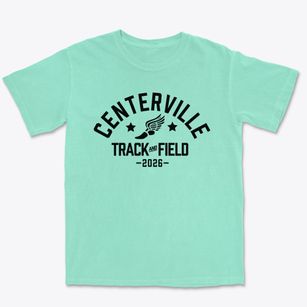 Centerville Elementary School Track and Field Premium Heavyweight T-shirt
