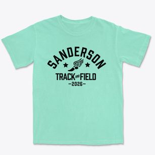 Sanderson Elementary School Track and Field Premium Heavyweight T-shirt
