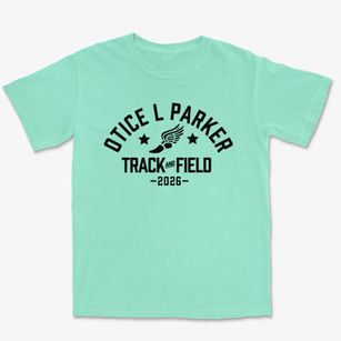 Otice L Parker Intermediate School Track and Field Premium Heavyweight T-shirt