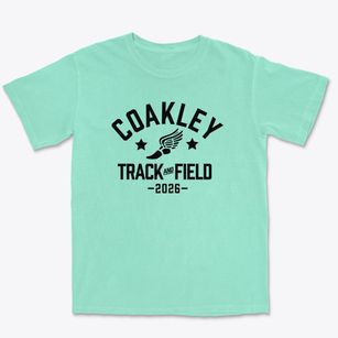 Coakley Middle School Track and Field Premium Heavyweight T-shirt