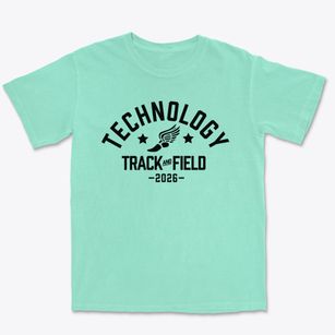 Technology Education Charter High School Track and Field Premium Heavyweight T-shirt