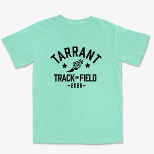 Tarrant High School Track and Field Premium Heavyweight T-shirt